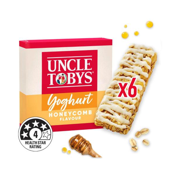 Muesli Bars Yoghurt Honeycomb Kids School Lunchbox Snacks