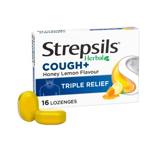 Herbal Cough Lozenges Honey Lemon