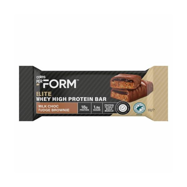 Perform Elite Whey High Protein Bar Milk Chocolate Fudge Brownie