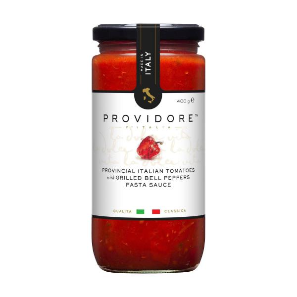 Vine Ripened Tomato And Fire Roasted Pepper Pasta Sauce
