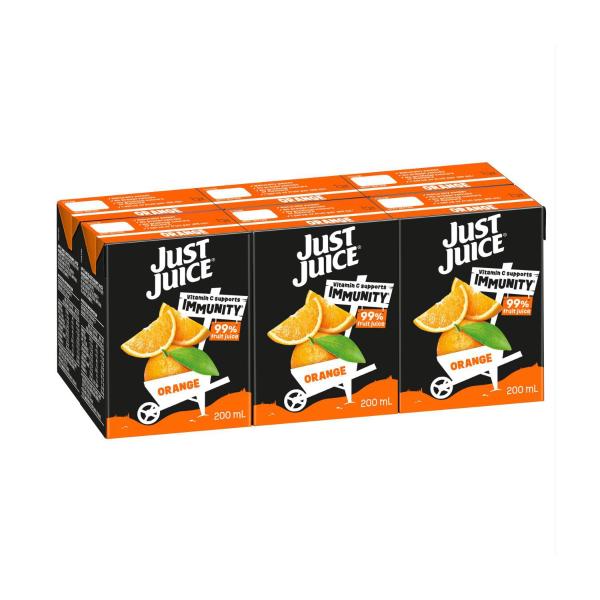 100% Juice Orange 6x200ml
