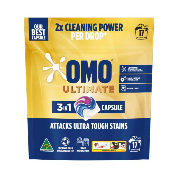 Ultimate 3 in 1 Laundry Detergent Capsules