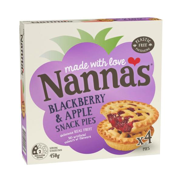 Blackberry & Apple Snack Pies 4 Pack