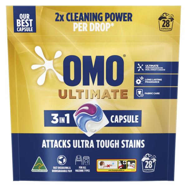 Ultimate 3 in 1 Laundry Detergent Capsules