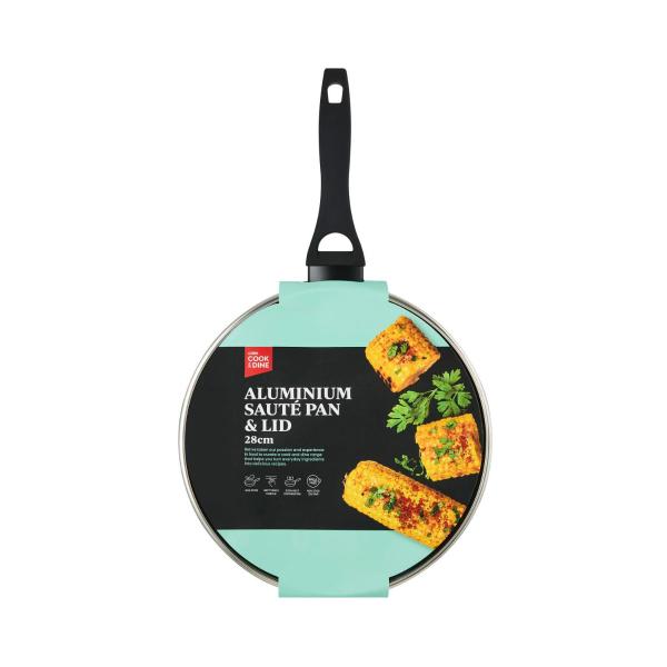 Aluminium Saute Pan & Lid
