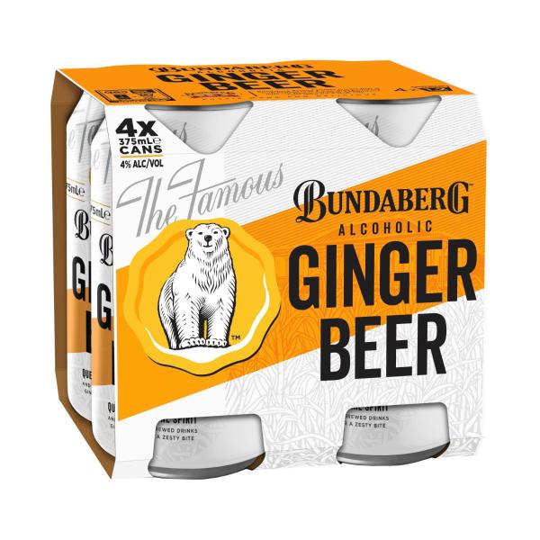 Alcoholic Ginger Beer Can 375ml