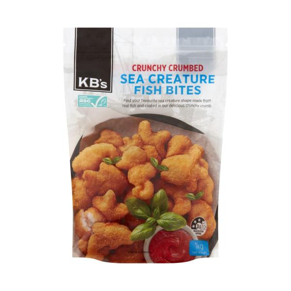 Sea Creature Crumbed Fish Bites