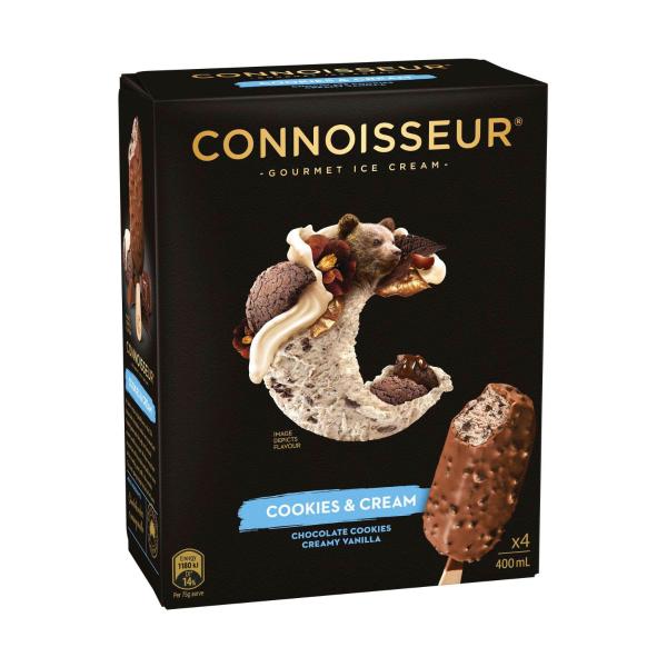 Cookies & Cream Ice Cream Sticks 4 Pack