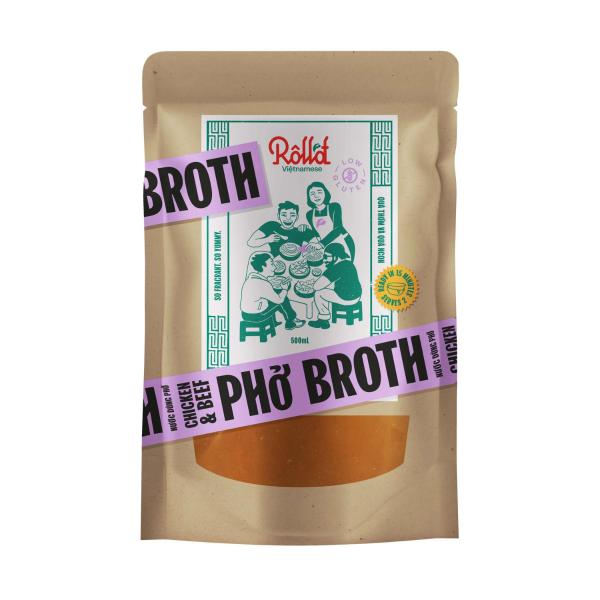 Chicken & Beef Pho Broth