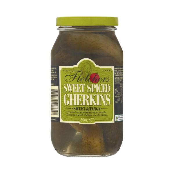 Sweet Spiced Gherkins