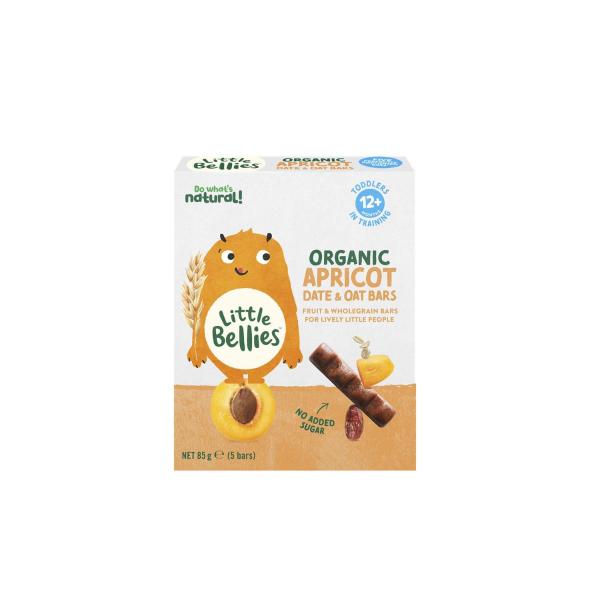 Organic Apricot Date & Oat Bars