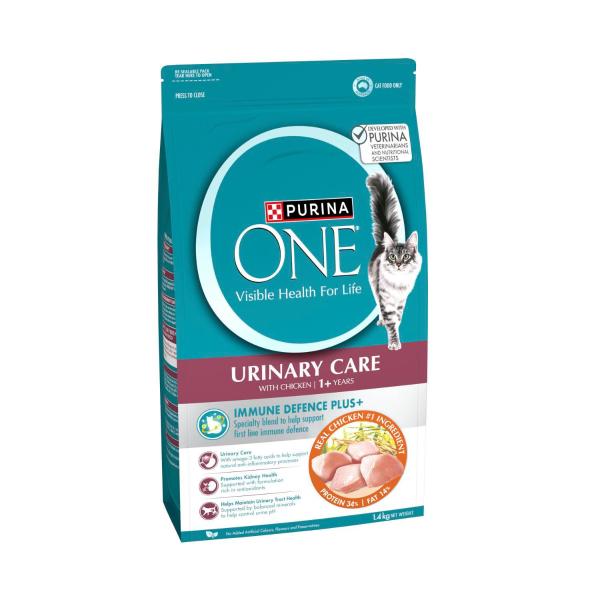 One Adult Dry Cat Food Urinary Tract Health Chicken