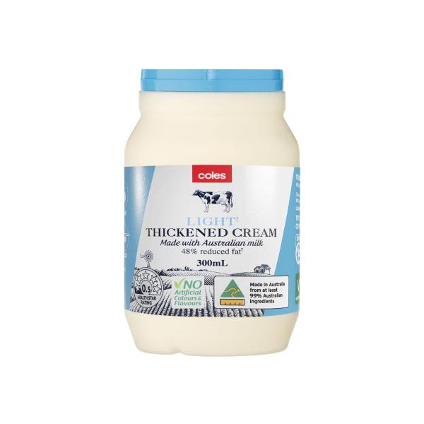 Light Thickened Cream