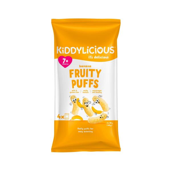 Banana Fruty Puffs 4 Pack