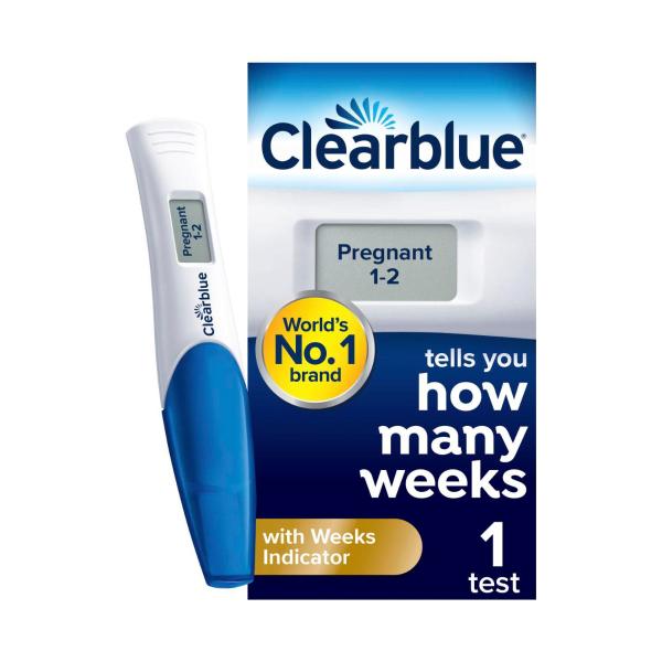 Digital With Weeks Indicator Pregnancy Test