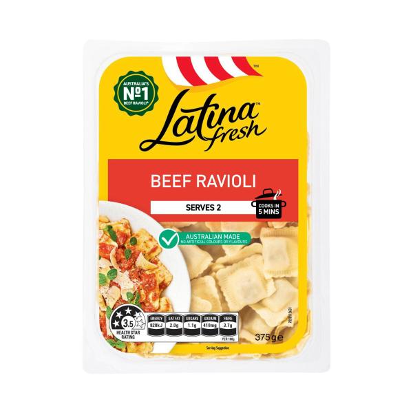 Fresh Beef Ravioli Pasta