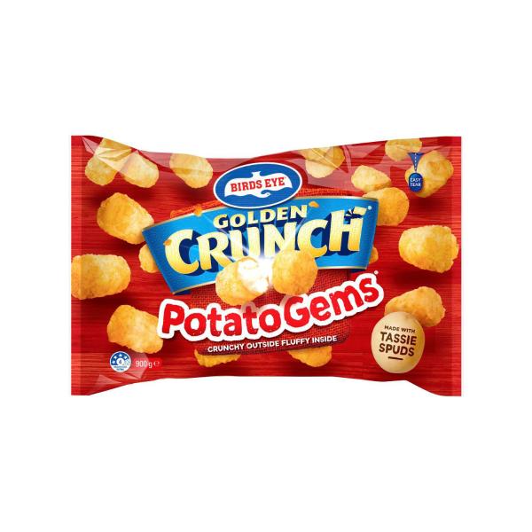 Golden Crunch Potato Gems Bite Size Hash Brown