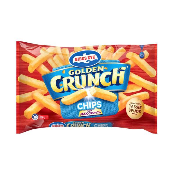 Golden Crunch Straight Cut Frozen Potato Chips