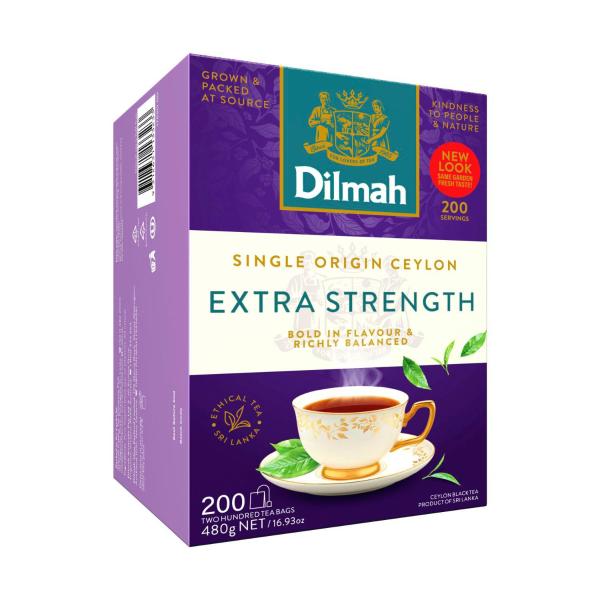 Extra Strength Pure Ceylon Bags 200 Pack