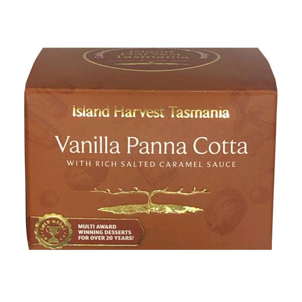 Panna Cotta With Salted Caramel Sauce