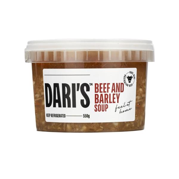 Beef & Barley Soup