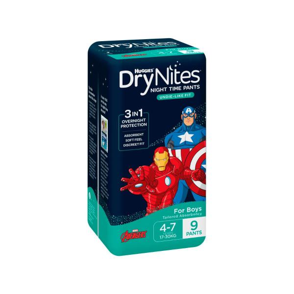 Night Time Pants For Boys 4-7 Years (17-30kg)