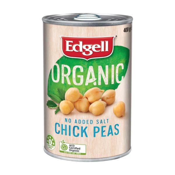 No Added Salt Organic Chickpeas