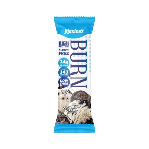 Burn High Protein Bar Cookies & Cream