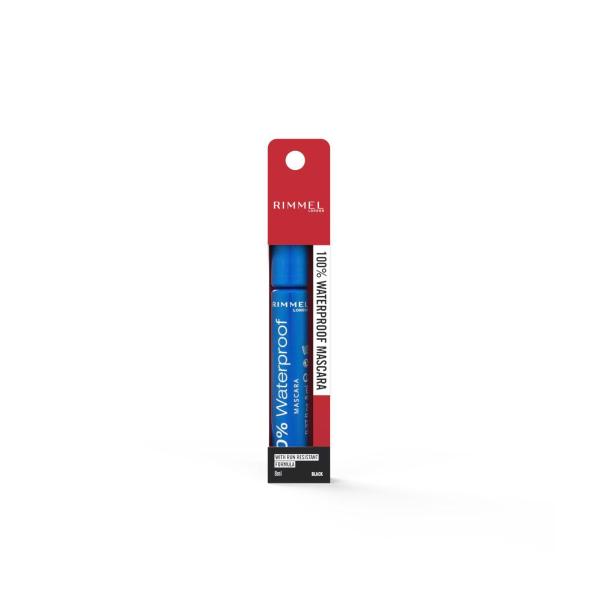 100% Waterproof Mascara Black #001