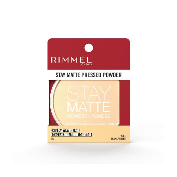 Stay Matte Press Powder Transparnt #001