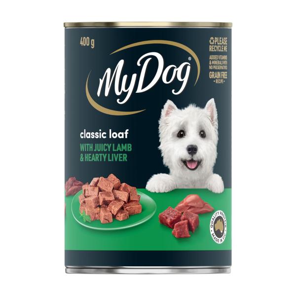 Adult Wet Dog Food Core Loaf With Lamb Liver Can