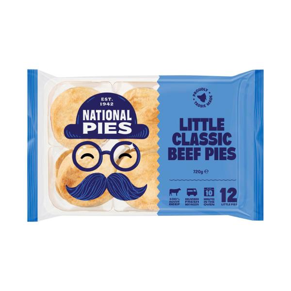 Little Classic Beef Pies 12 Pack