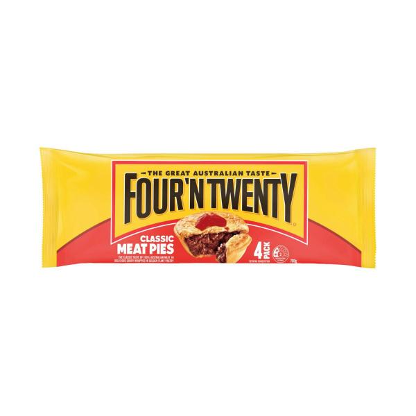 Frozen Meat Pies 4 Pack