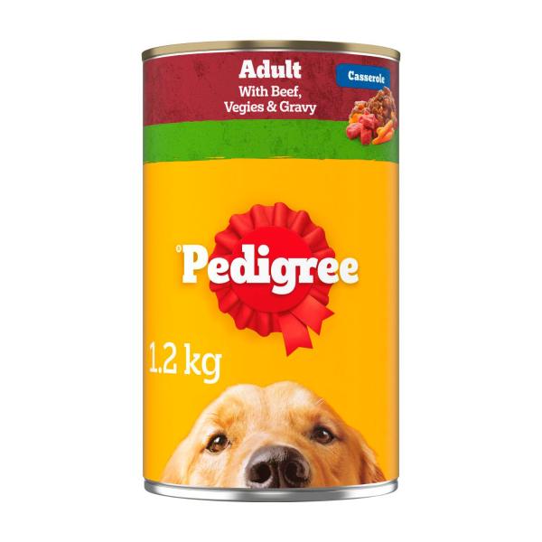 Casserole With Beef & Gravy Adult Wet Dog Food Can