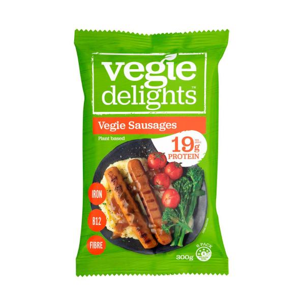 Plant Based Vegie Sausages