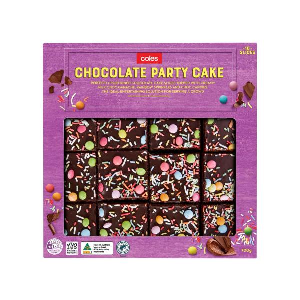Chocolate Party Cake 16 Slices