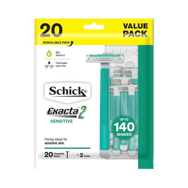 Exacta 2 Disposable Razor Sensitive