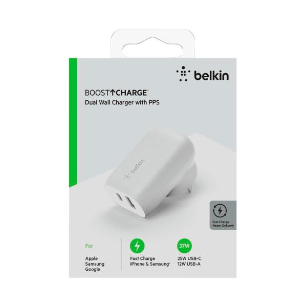 42w (pd30w Pps Usb-c & 12w Usb-a) Universal Wall Charger