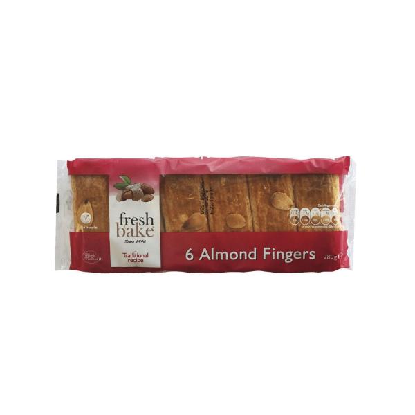 Almond Fingers 6 Pack