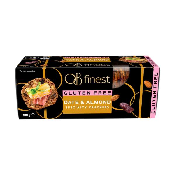 Specialty Crackers Date & Almond Gluten Free