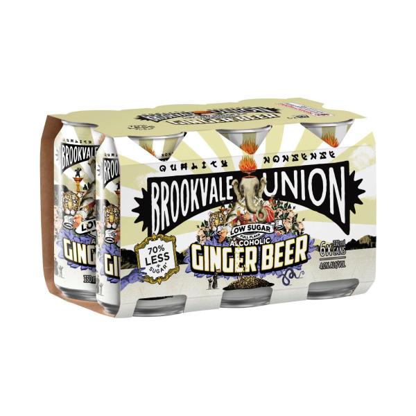 Ginger Beer Low Sugar Can 330ml