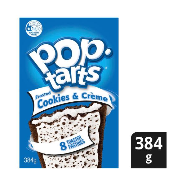 Pop Tarts Frosted Cookies & Creme 8 Toaster Pastries