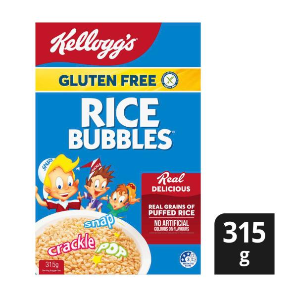 Rice Bubbles Gluten Free Breakfast Cereal