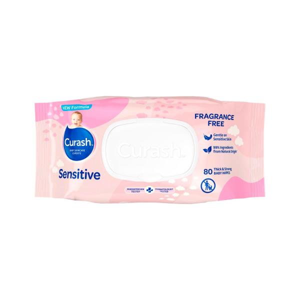 Fragrance Free Senstive Skin Baby Wipes