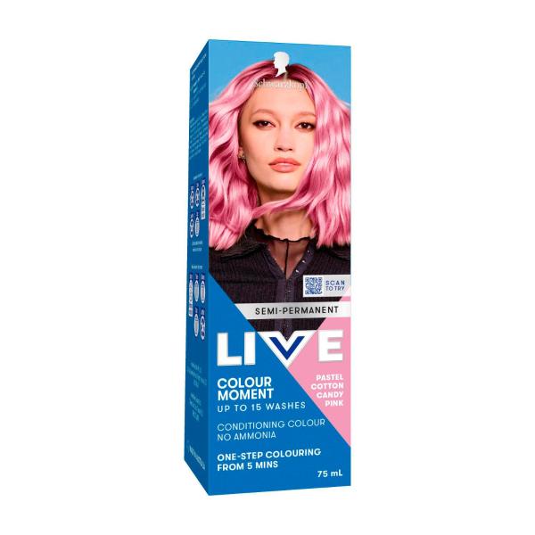 Live Colour Pastels Cotton Candy Pink