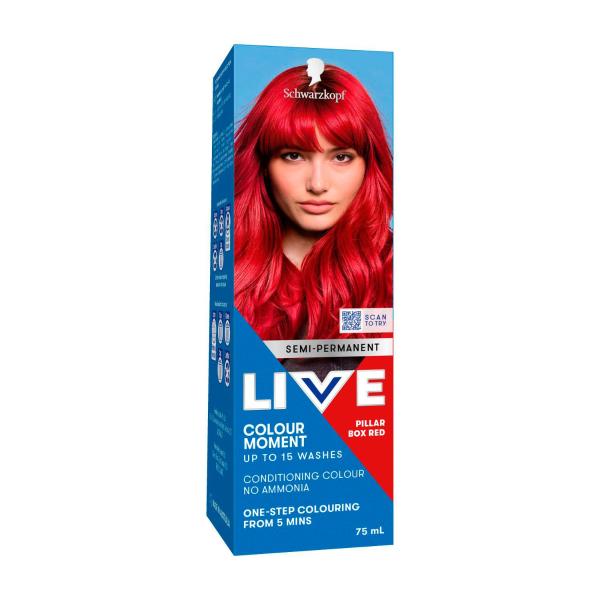 Live Colour Ultra Brights Pillar Box Red