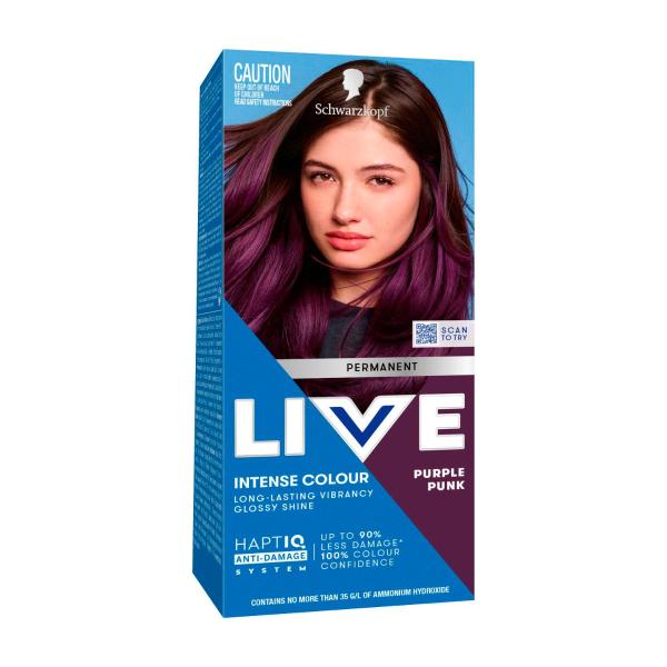Live Colour Permanent Purple Punk