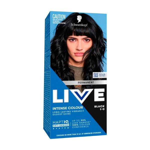 Live Colour Permanent 1.0 Black