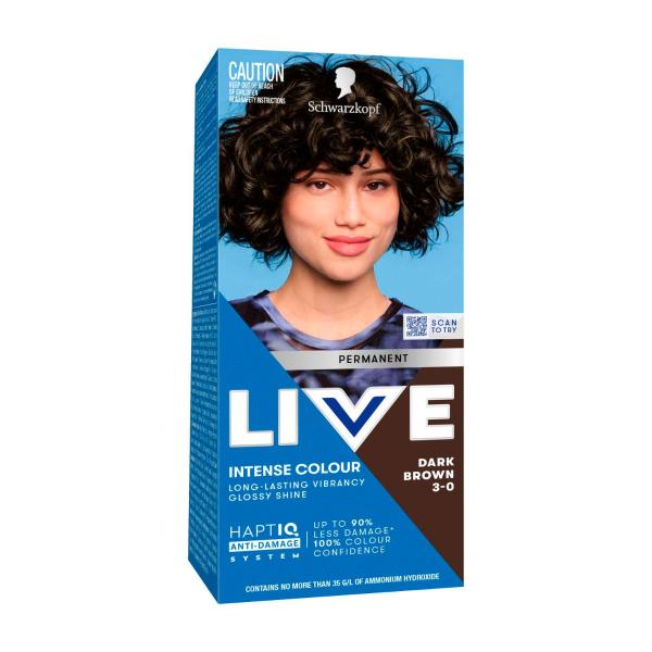 Live Colour Permanent 3.0 Dark Brown