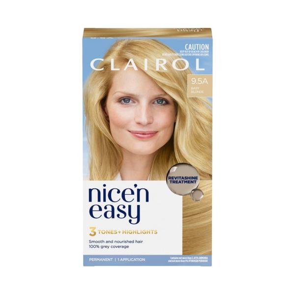 Nice 'n Easy 9.5a Natural Baby Blonde Permanent Hair Colour
